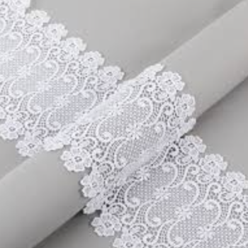 Кружевное полотно гипюр 41 г/м2, 100% полиэстер, ширина 150 см