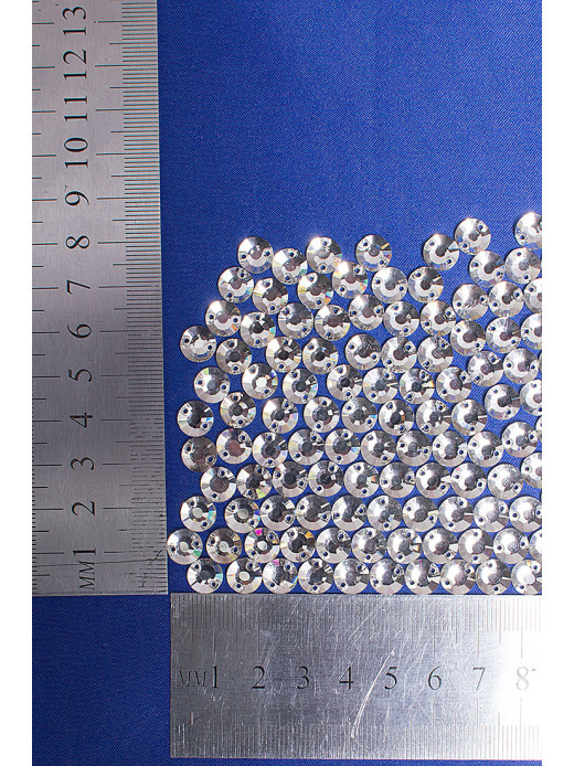 Стразы №0,8 пришивные (уп 130 шт)   10659
